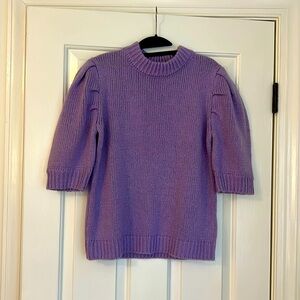 English Factory Size M Puff Sleeve Sweater